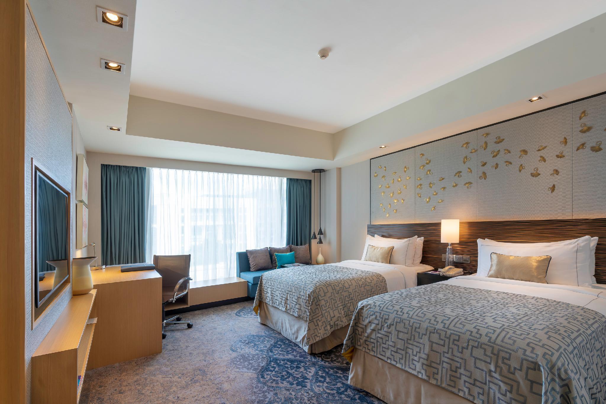 Deluxe Zweibettzimmer mit Meerblick